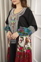 جلابيه تراثيه بتدخيلات الشالكي