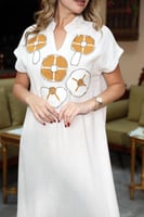 جلابيه رمضانيه لينن نسائي