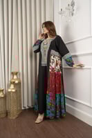 جلابيه تراثيه بتدخيلات الشالكي