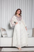 جلابيه استقبال مطرزه تطريز كميوتر