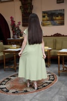 جلابيه رمضانيه لينن بناتي