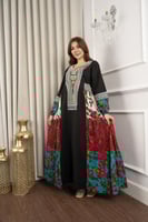 جلابيه تراثيه بتدخيلات الشالكي