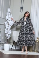 جلابيه نسائي بتطريز كمبيوتر