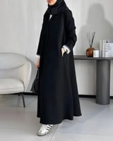 عباية فلك بشيك ابيض