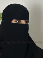 نقاب وسط عادي بربطه