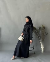 عباية زارا بياقة