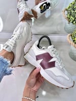 New Balance 327 DARK RED