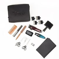 شنطة حلاقة من ثري ( مع جميع المكائن)