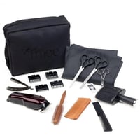 شنطة حلاقة من ثري ( مع مكينة شعر )