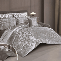 مفرش ميرال مخمل فرو جاكار - 7 قطع نفرين