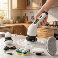 فرشاة تنظيف كهربائية متعددة الأغراض لتنظيف المطبخ...