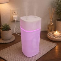 بخاخ رذاذ بارد USB محمول 600 مللي مرطب هواء كهربائ...