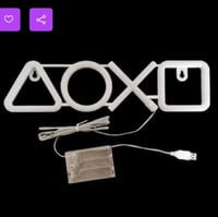 باكج عشاق القيمنج ضوء النيون لغرفة الألعاب+قناع Le...