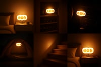 2 اللون المغناطيسي اللمس ضوء