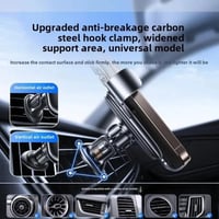 شاحن سيارة لاسلكي شحن سريع لقط الهواء