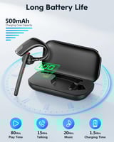 سماعة لاسلكية تعمل بالبلوتوث سماعة يدوي مع بطارية...