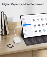 قارئ بطاقات 2 في 1 كاميرا نقل الصور