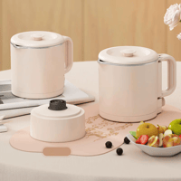 غلاية كهربائية قابلة للطي للسفر سعة 800 مل