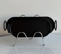 صينية تقديم أسود