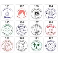 بكج ختم المعلمة ( 2 ختم +1حبر من اختيارك )