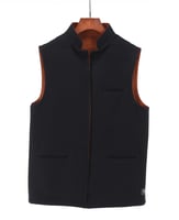 سديري جوخ وجهين - أسود وجملي S1