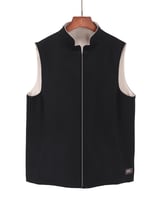 سديري جوخ وجهين - بيج وأسود S2