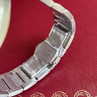 ساعة باشا كارتير رجالية فضي ميناء بيج