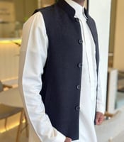 سديري جوخ رجالي رسمي لون اسود