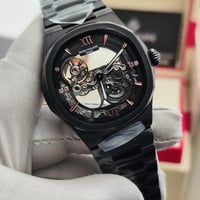 ساعة باتك فلب اسود مكشوف