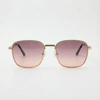 نظارة شمسية كارتير لون ذهبي عدسات بنفسجي