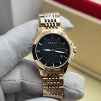 ساعة قوتشي نسائية ذهبي