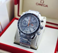 ساعة اوميغا رجالية رمادي