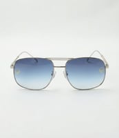 نظارة شمسية نسائية فندي فضي