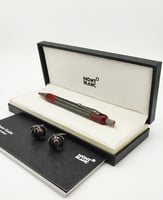 قلم مونت بلانك احمر رصاصي