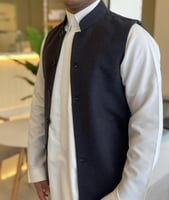 سديري جوخ رجالي رسمي لون اسود