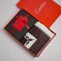 طقم رجالي قماش شتوي & شال كشميري