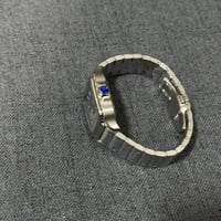 ساعة كارتير سانتوس رجالية ميناء اخضر