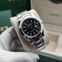 ساعة رولكس رجالي ميناء اسود