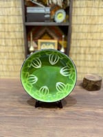 من القطع المتحفية الشحيحة جداً؛ صحن غضار بقطر ٢٠ س...