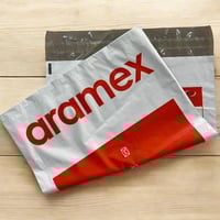 اكياس شحن أرامكس جميع المقاسات( 100 كيس )