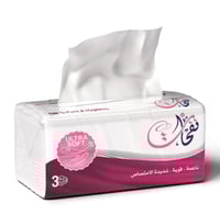 مناديل نفحات 600 منديل 3 طبقات - 10 عبوات