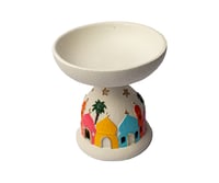 صحن تقديم رمضاني مضيء بقاعدة