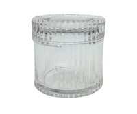 علبة مناديل زجاج