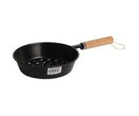 شعالة فحم يدوية مزودة بمقبض خشبي