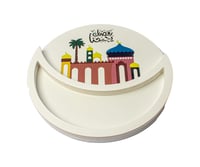 صحن تقديم خشب رمضاني