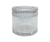 علبة مناديل زجاج