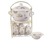 طقم شوربة سيراميك رمضاني