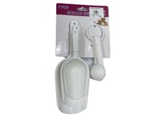 طقم ملاعق معيار بلاستيك - 7 قطع