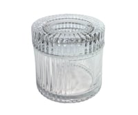 علبة مناديل زجاج