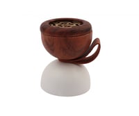 مبخرة سيراميك خشبي